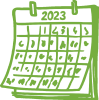 Icon zeigt einen Kalender